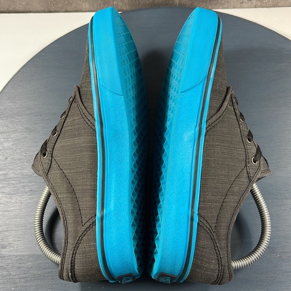 Vans Atwood Sneaker Grey & Blue Size 7Y, 8.5 Women - Picture 5 of 8